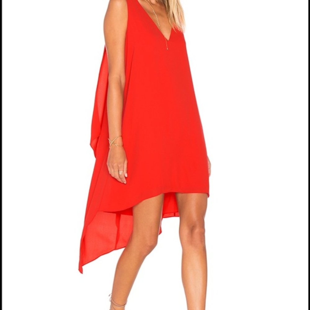 Shana Dress in Red Berry by BCBG MaxAzria